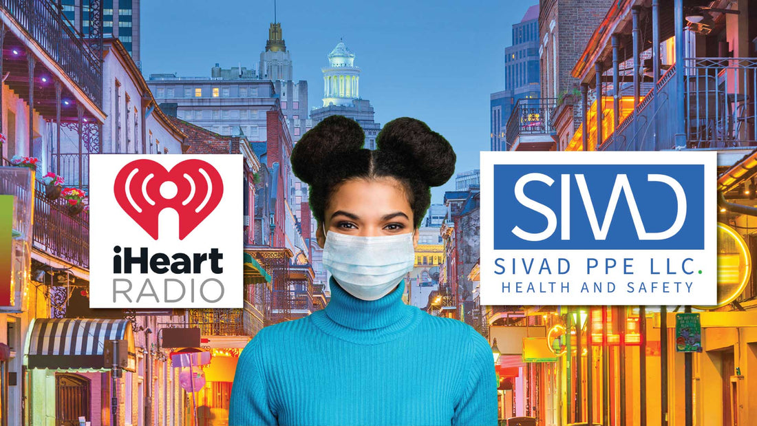 SIVAD PPE and I Heart Radio team up to promote Say Good Bye To Sick Days at NMSDC Expo in New Orleans